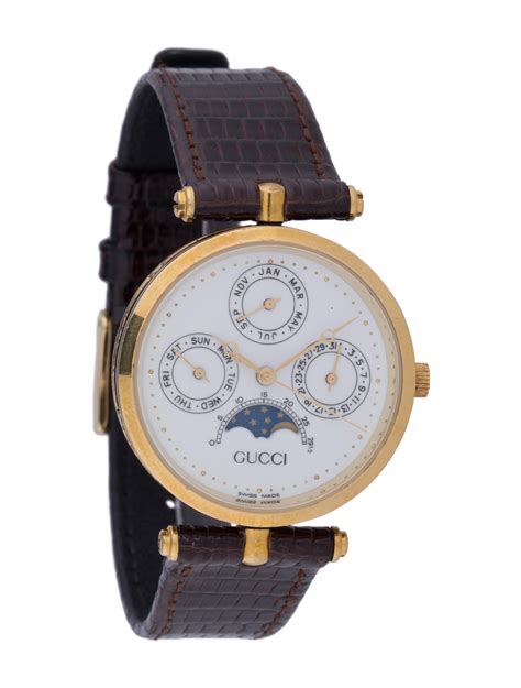 gucci watch women 126.5|Gucci moonphase watch.